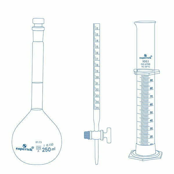 Class A Volumetric Flask with Glass Stopper (250ml)