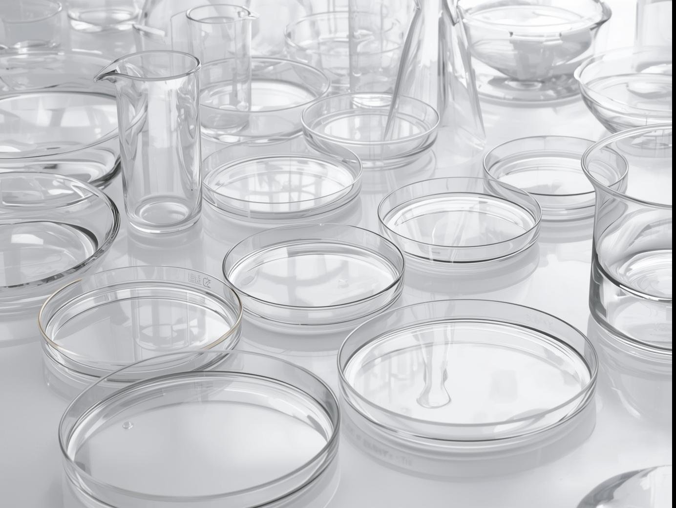 Borosilicate laboratory dishes by Rudra Exporters glassware manufacturer